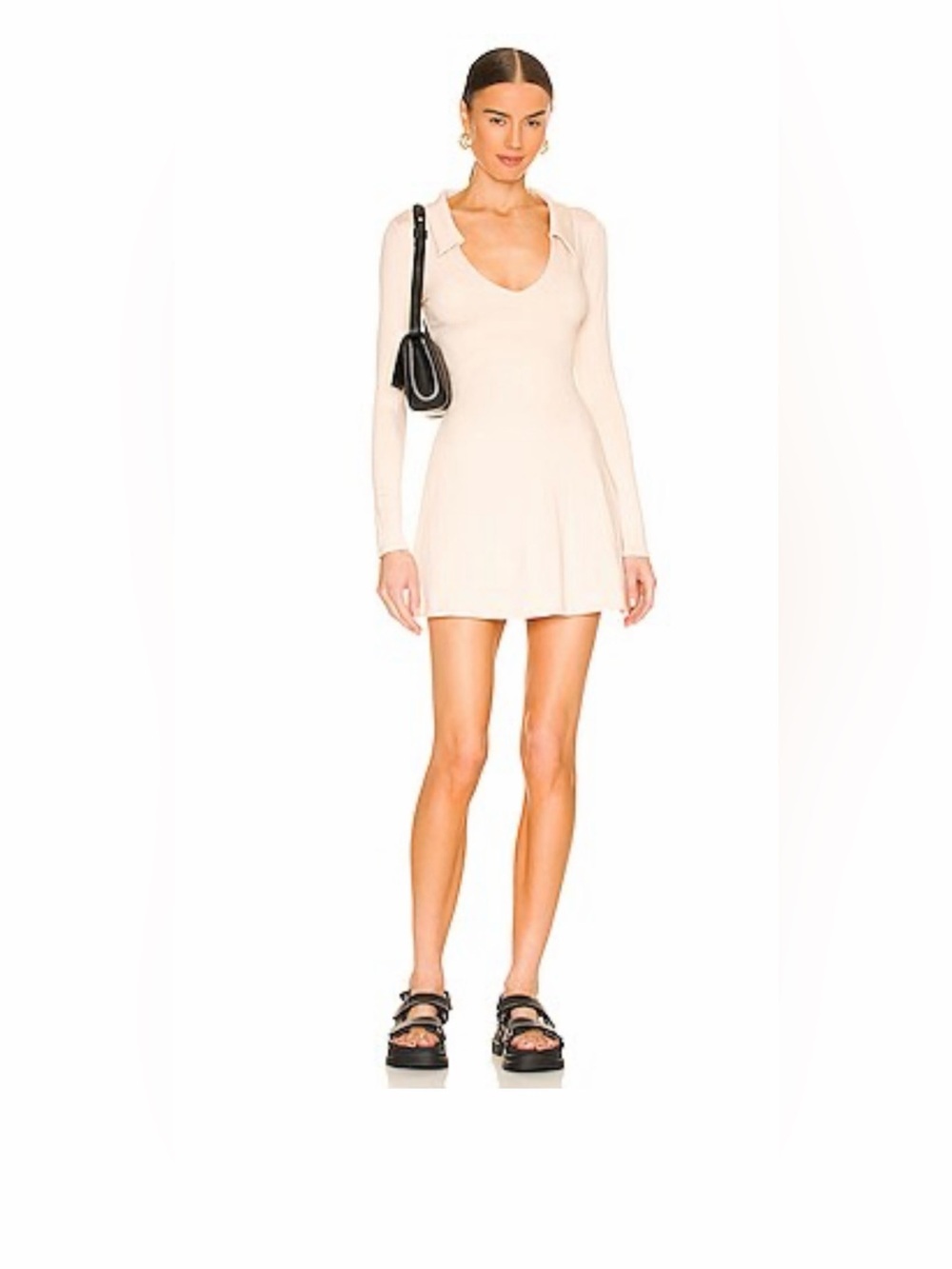 NWT LOVERS & FRIENDS Nova Mini Dress in Sand